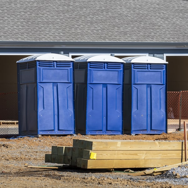 how do i determine the correct number of portable toilets necessary for my event in Whitewood SD